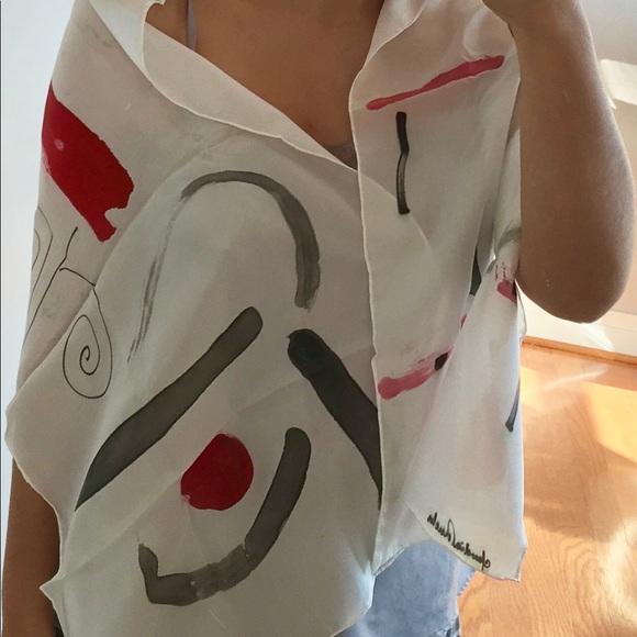 Silk scarf - Picture 2 of 8